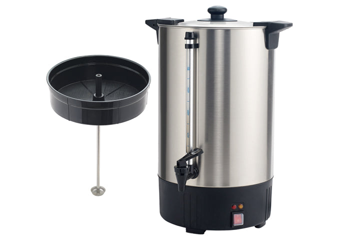 ECU SERIES Electric Stainless Steel Coffee Urns by Winco - Available in Different Sizes