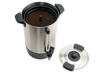 ECU SERIES Electric Stainless Steel Coffee Urns by Winco - Available in Different Sizes