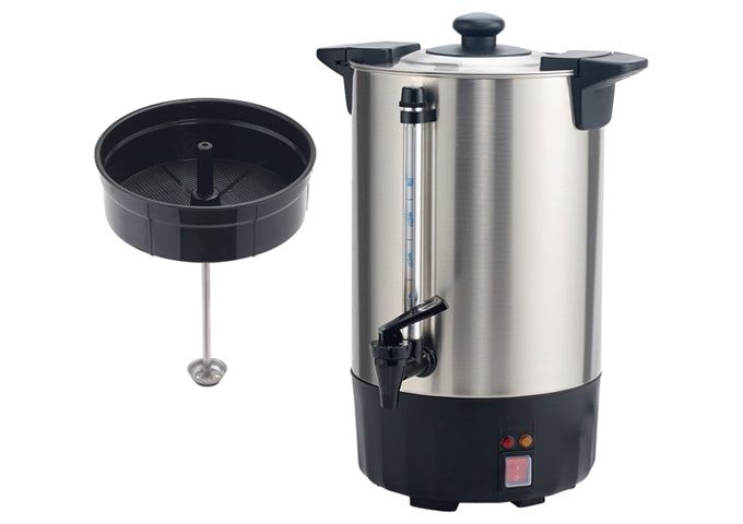 ECU SERIES Electric Stainless Steel Coffee Urns by Winco - Available in Different Sizes