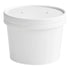 Empress White Paper Food & Soup Containers with Lid (250/CASE)