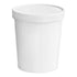 Empress White Paper Food & Soup Containers with Lid (250/CASE)