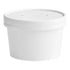 Empress White Paper Food & Soup Containers with Lid (250/CASE)