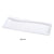 Yanco SW-215 Sea Wave Rectangular Plate, China, Bone White (1Dz)