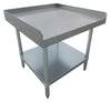 Serv-Ware 48" Equipment Stand 24" Depth – 48" W x 24" D x 24" H NSF Stainless Steel Commercial Kitchen Stand