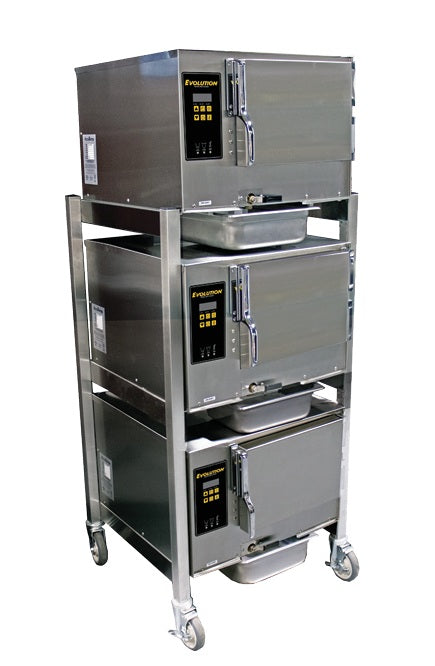 Accu Temp E32403D110 TPL Triple Stacked, Electric, Boilerless, Steamers