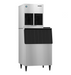 Commercial Hoshizaki F-1002MRJZ-SC soft cubelet nugget ice machine, 864 lbs daily ice production