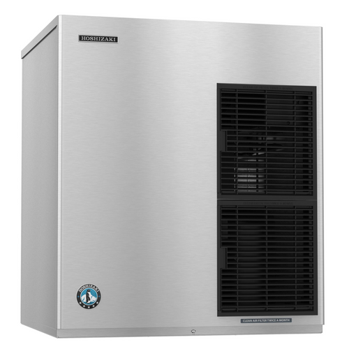 Commercial Hoshizaki flaker ice machine stainless steel design for foodservice