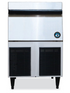 Durable stainless steel exterior of Hoshizaki commercial ice maker