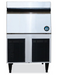 Durable stainless steel exterior of Hoshizaki commercial ice maker