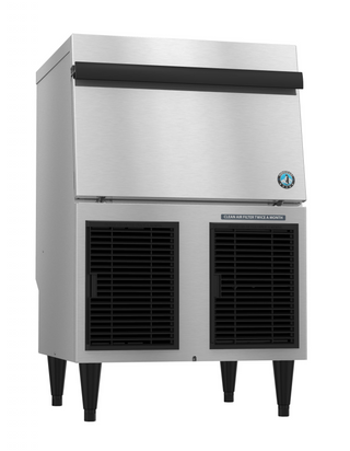 Hoshizaki F-330BAJ-C Undercounter Cubelet Ice Maker - Air-Cooled with Built-in Storage Bin