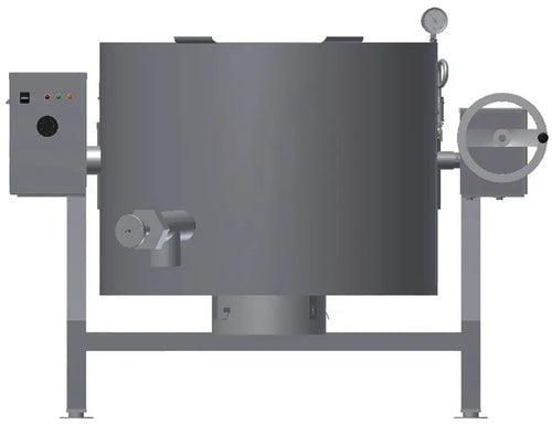 AccuTemp ALTLGB-60F Insulated self-Contained Ergo-Low Rim Kettle, 60 Gallon Capacity, Gas, Full Jacketed, Tilting, Floor Mounted