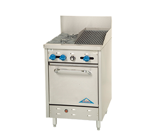 Comstock-Castle, F318-1RB, Range, 24" Restaurant, Gas