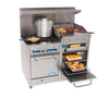 Comstock-Castle, F3218-24B, Range, 48", 4 Burners, 24" Griddle/Broiler