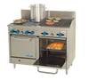 Comstock-Castle, F3218-2RB, Range, 48" Restaurant, Gas