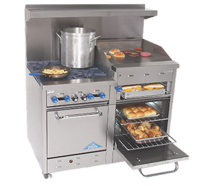 Comstock-Castle, F3218-36B, Range, 48" Restaurant, Gas