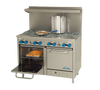 Comstock-Castle, F3218, Range, 48", 8 Open Burners