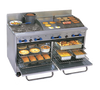 Comstock-Castle, F3226-18-1.5RB, Range, 60", 4 Burners, 18" Griddle, 18" Charbroiler