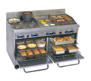Comstock-Castle, F3226-1RB-24B, Range, 60" Restaurant, Gas