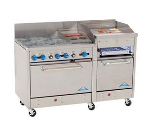 Comstock-Castle, F3226-24B, Range, 60" Restaurant, Gas