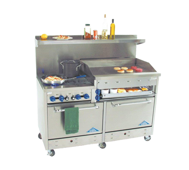 Comstock-Castle, F3226-36B, Range, 60" Restaurant, Gas