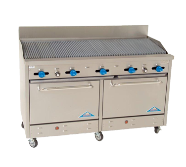 Comstock-Castle, F3226-5RB, Range, 60" Restaurant, Gas