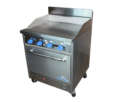 Comstock-Castle, F326-30, Range, 30" Restaurant, Gas