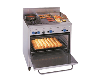 Comstock-Castle, F330-12-1RB, Range, 36" Restaurant, Gas