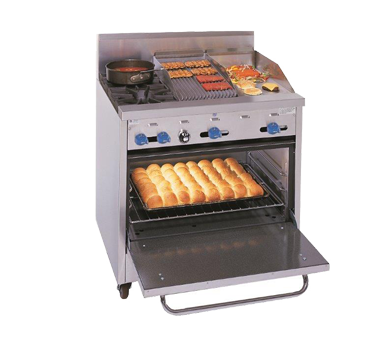 Comstock-Castle, F330-12-1RB, Range, 36" Restaurant, Gas