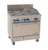 Comstock-Castle, F330-1RB, Range, 36" Restaurant, Gas