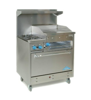 Comstock-Castle, F3430-24-1RB, Range, 48" Restaurant, Gas