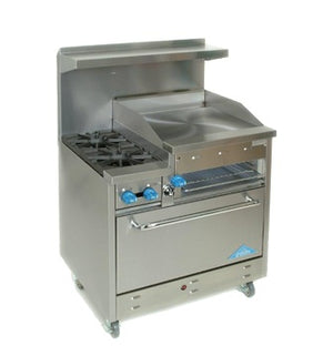 Comstock-Castle, F330-36B, Range, 36" Restaurant, Gas