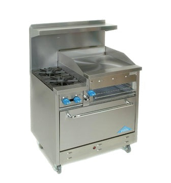 Comstock-Castle, F330-36B, Range, 36" Restaurant, Gas