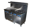 Comstock-Castle, F33032-24, Range, 60" Restaurant, Gas