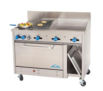 Comstock-Castle, F3430-24-1RB, Range, 48" Restaurant, Gas