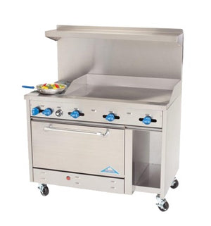Comstock-Castle, F3430-36, Range, 48" Restaurant, Gas