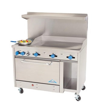 Comstock-Castle, F3430-36, Range, 48" Restaurant, Gas