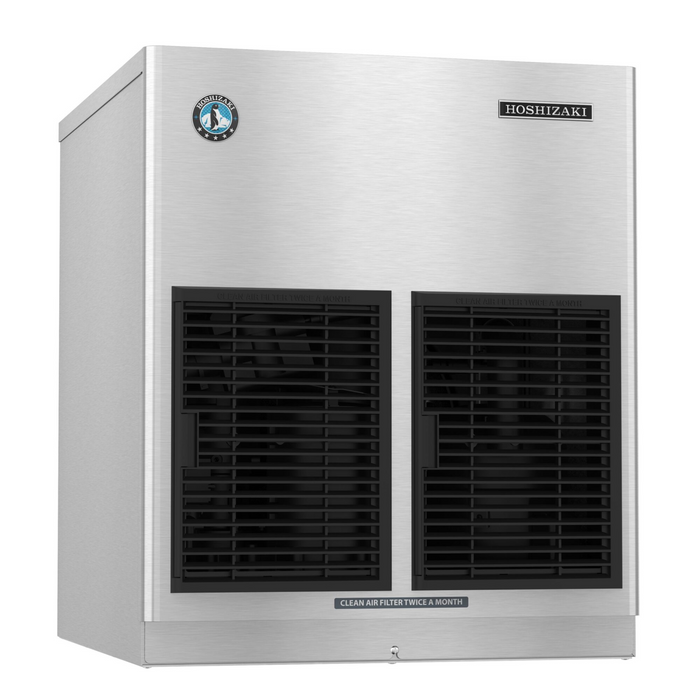 Hoshizaki FD-650MWJ-C water-cooled cubelet ice maker with stainless steel exterior
