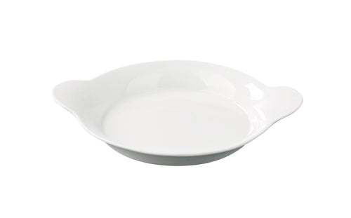 Yanco FH-7 7" Chinaware French Handled Dish ( Pack Of 24 )