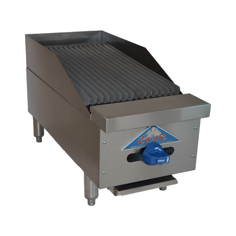 Comstock-Castle, FHP12-1RB, Charbroiler, Gas, Countertop