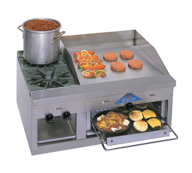 Comstock-Castle, FHP36-24B, Griddle / Hotplate, Gas, Countertop