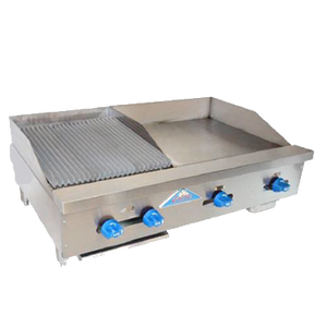 Comstock-Castle, FHP42-24-1.5LB, Griddle / Charbroiler, Gas, Countertop