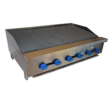 Comstock-Castle, FHP42-3.5RB, Charbroiler, Gas, Countertop