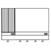Comstock-Castle, FHP42-30-1RB, Griddle / Charbroiler, Gas, Countertop