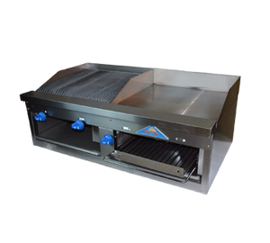 Comstock-Castle, FHP48-2RB-24B, Griddle / Charbroiler, Gas, Countertop