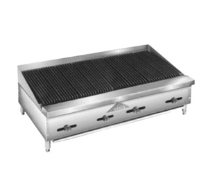 Comstock-Castle, FHP48-4LB, Charbroiler, Gas, Countertop
