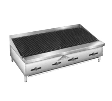 Comstock-Castle, FHP48-4LB, Charbroiler, Gas, Countertop