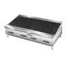 Comstock-Castle, FHP48-4RB, Charbroiler, Gas, Countertop