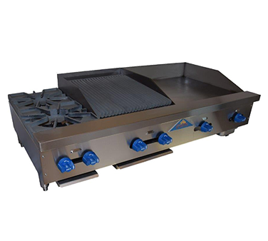 Comstock-Castle, FHP54-24-1.5RB, Griddle / Charbroiler, Gas, Countertop