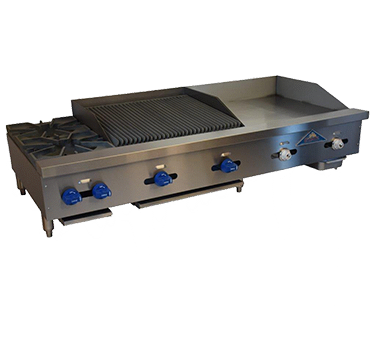 Comstock-Castle, FHP60-24T-2LB, Griddle / Charbroiler, Gas, Countertop