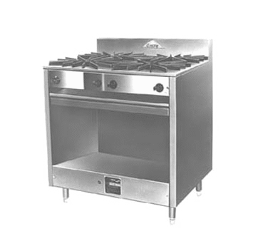Comstock-Castle, FK43, Range, 36" Restaurant, Gas